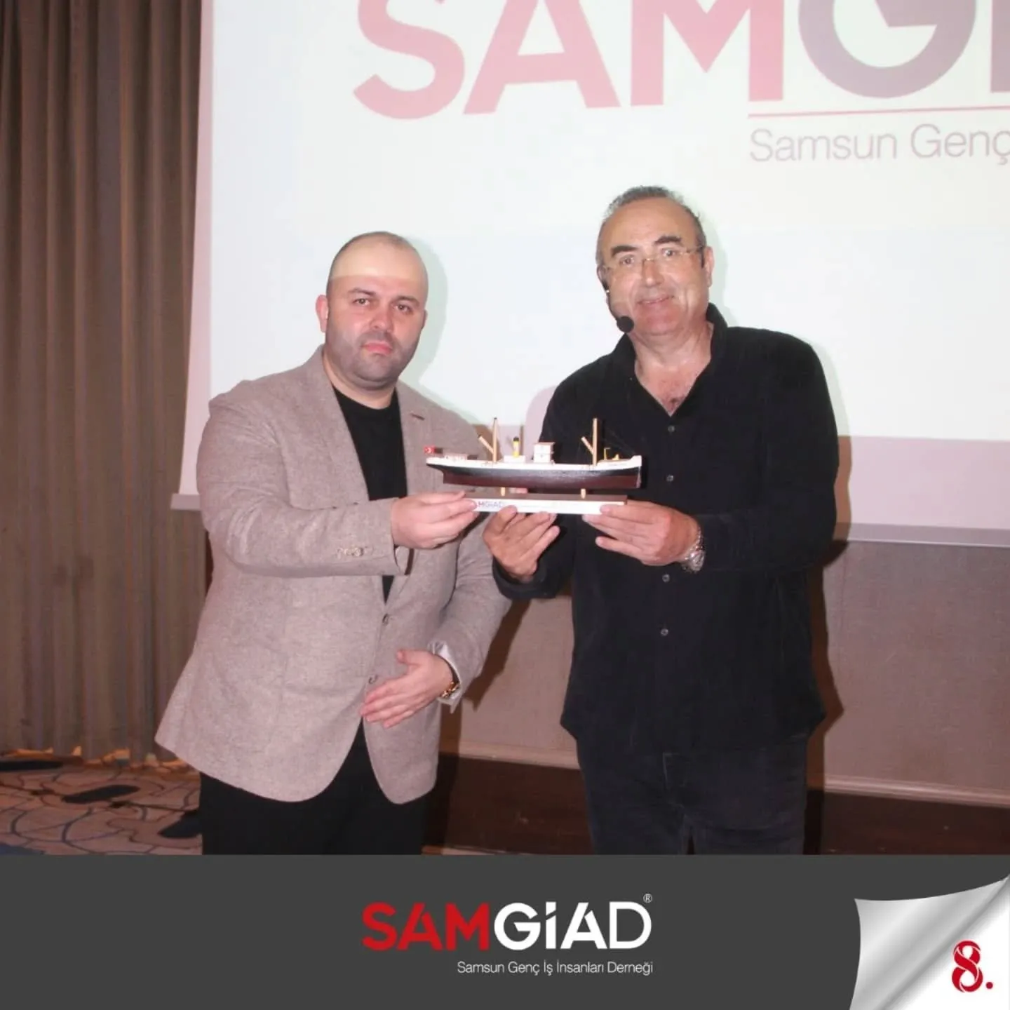 Sunay AKIN SAMGİAD Konuğu