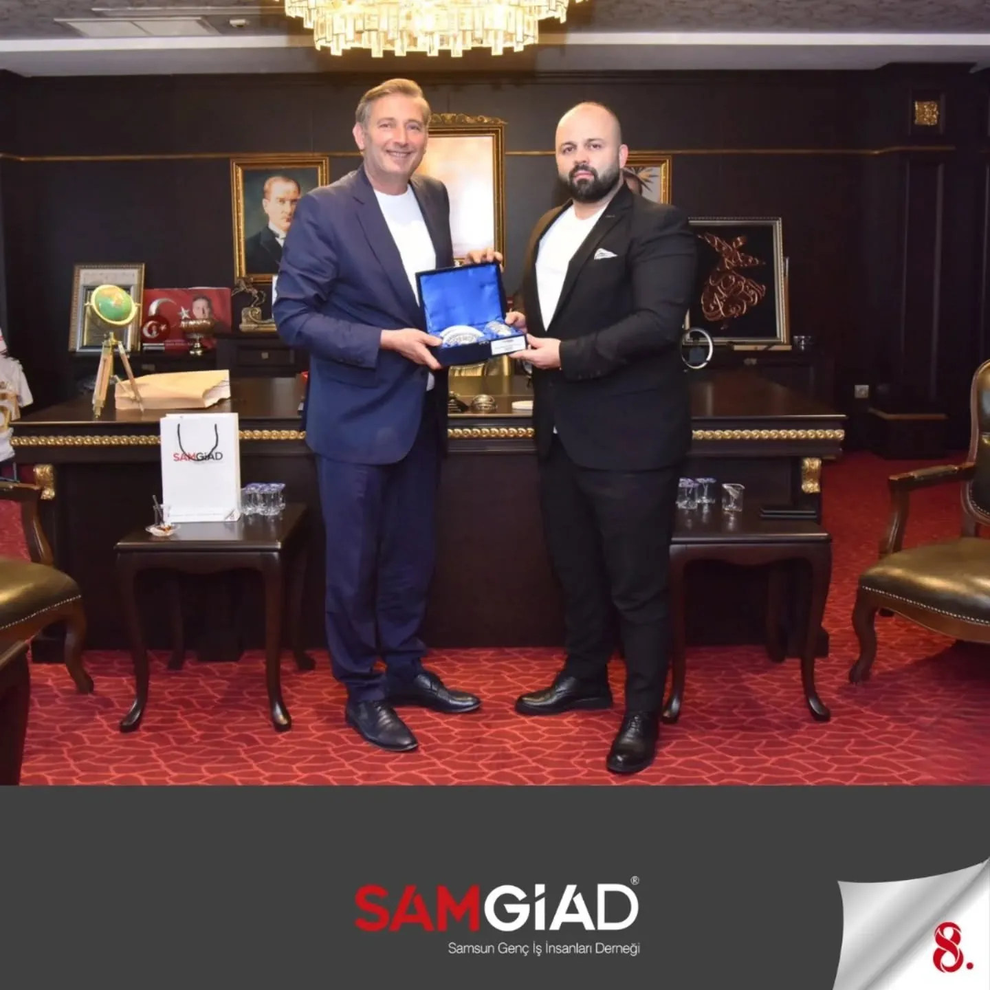 Tekkeköy Belediye Başkanı Mustafa CANDAL 'a ziyaret